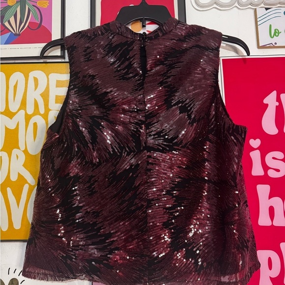 Nanette Lepore Sequin Sleeveless Top – New with Tags – Elegant & Chic - Picture 2 of 5